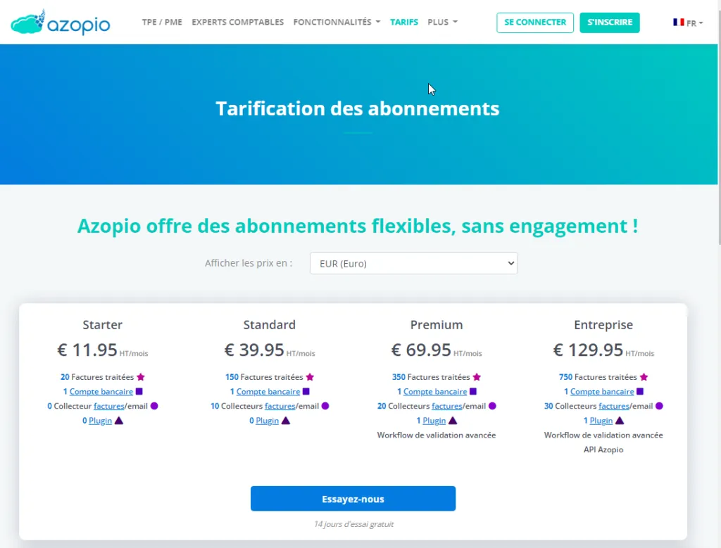 Azopio - Tiered Pricing Strategy